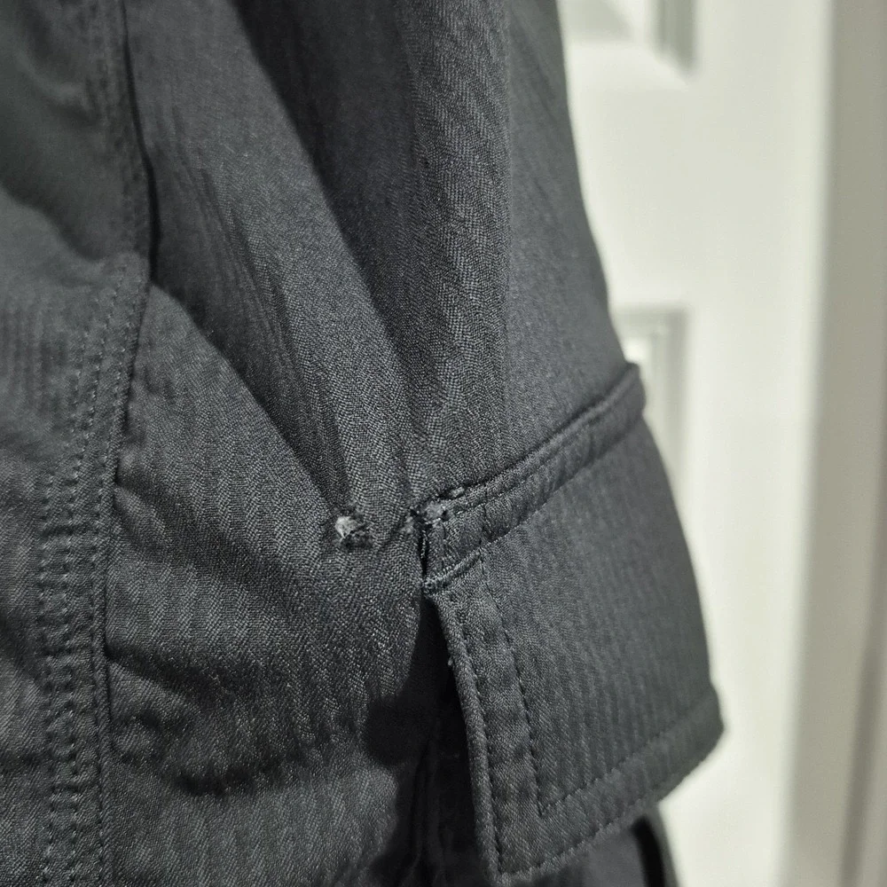 Lululemon Pants Womens XS Black Dance Studio Cargo Baggy Mid-Rise Relaxed Fit